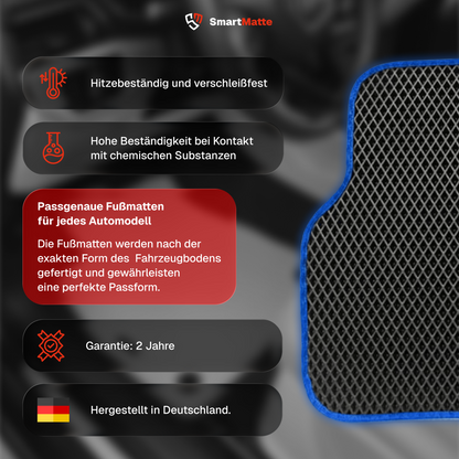 Maßgefertigte Auto-Fußmatten
