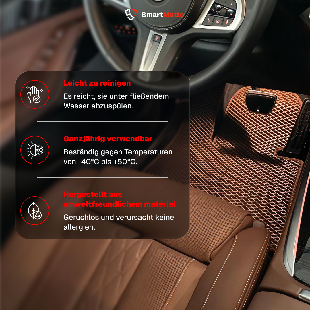 Maßgefertigte Auto-Fußmatten